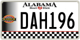 Alabama, Specialty plates