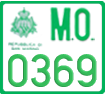License plate of San Marino, Special vehicles (1234)
