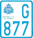 License plate of San Marino, Scooters