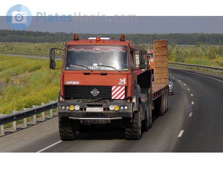 а203нм89, Ural (UralAZ) 6370