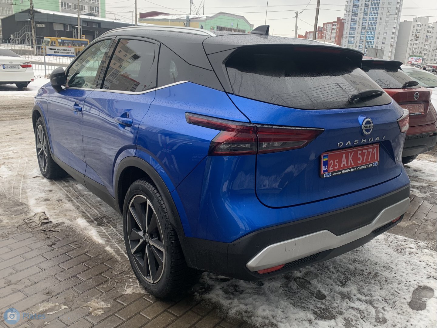 25 AK 5771, Nissan Qashqai 3rd gen (J12), 2021–2024