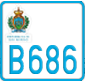 License plate of San Marino, Motorcycles