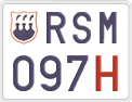 License plate of San Marino, Oldtimers (123)