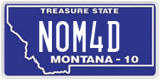 Montana, Vanity Plates