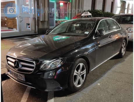 EP-936-ZX, Mercedes-Benz E-Klasse (Paris) French license plate