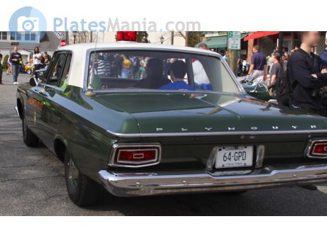 64-GPD, Plymouth Belvedere