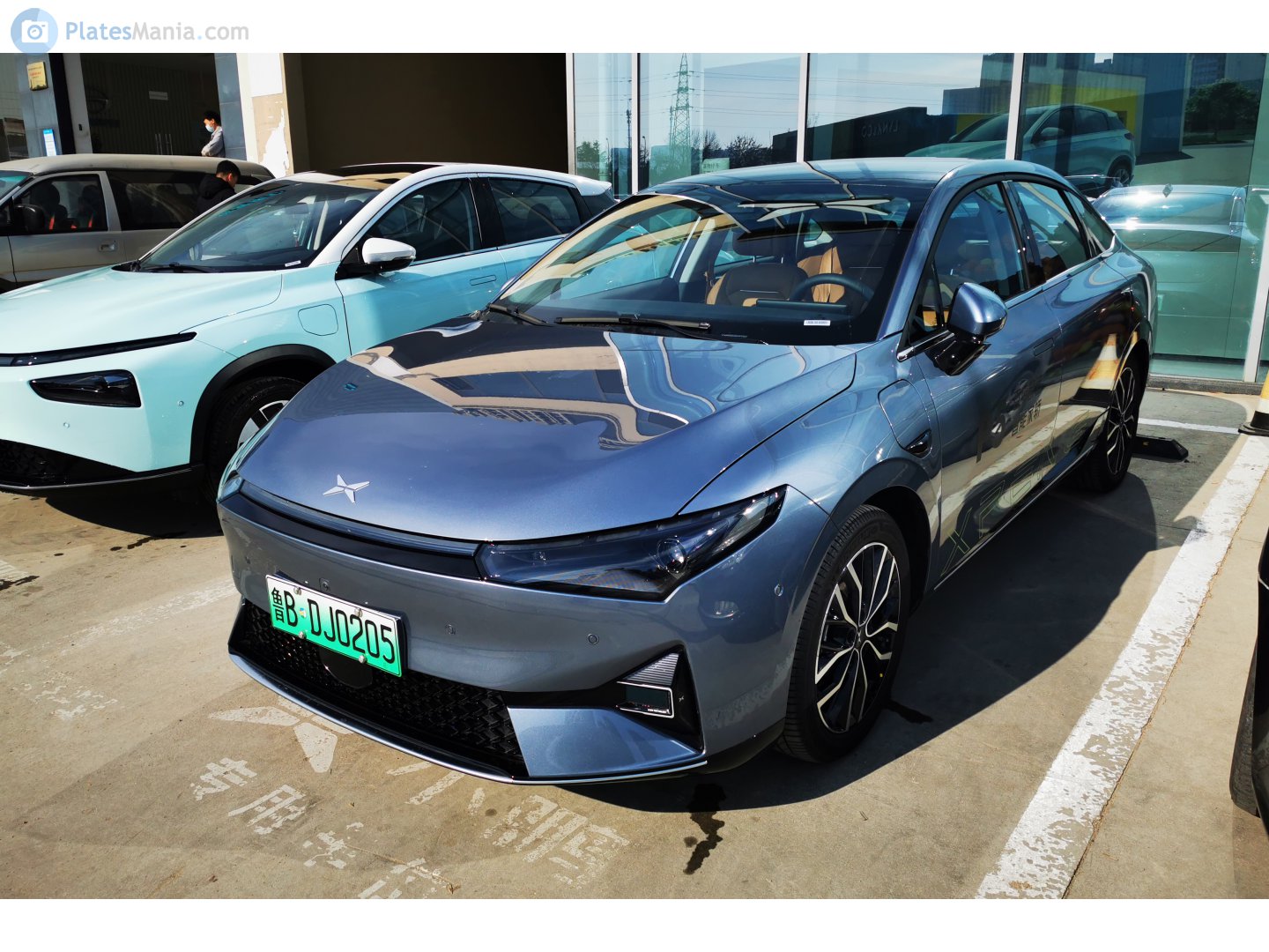 鲁B·DJ0205, XPeng P5 1st gen, 2021–