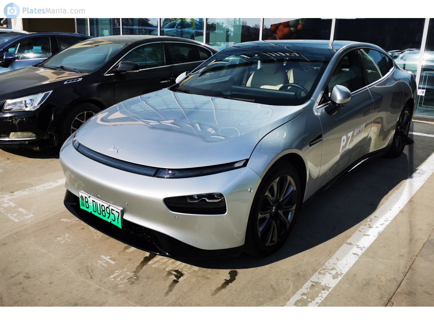 鲁B·DU8957, XPeng P7 1st gen, 2020–2023