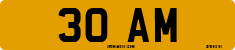 License plate of the United Kingdom, 1932 year system