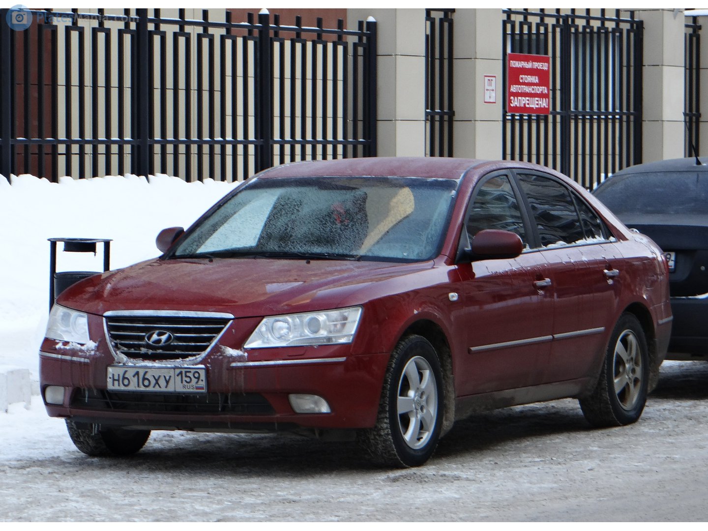 н 616 ху 159, Hyundai NF 1st gen (NF Sonata; RU-market), facelift, 2008–2010