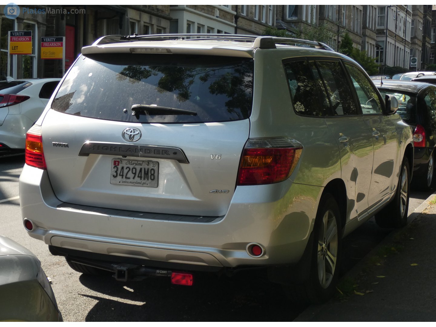 34294M8, Toyota Highlander 2nd gen (XU40), 2007–2010