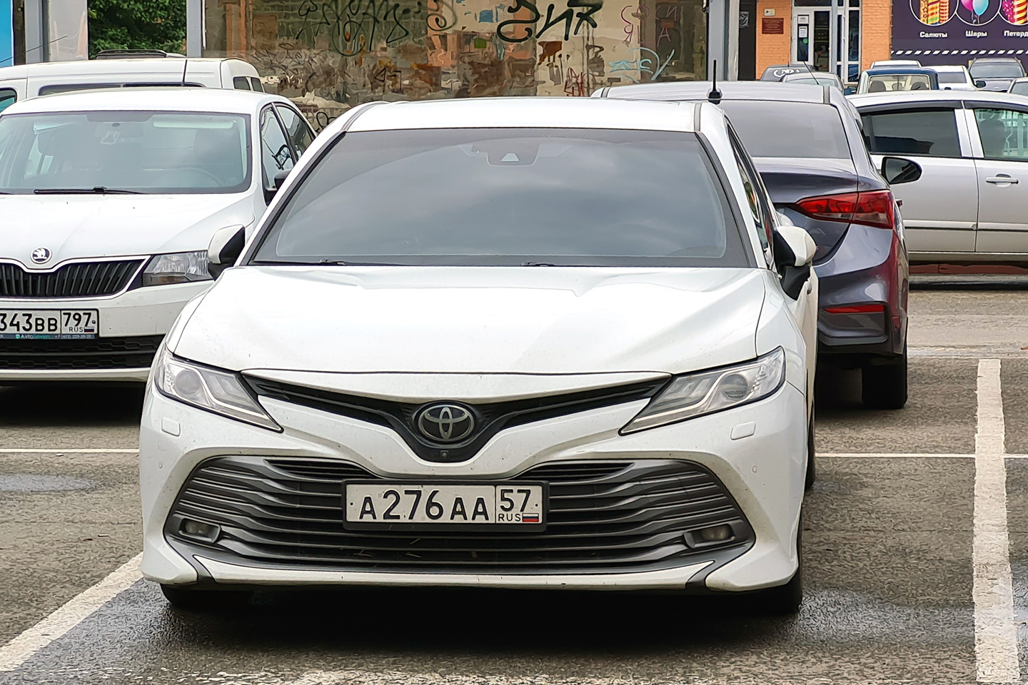 а 276 аа 57, Toyota Camry 8th gen (XV70), 2017–