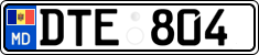 License plate of Moldova, Cars (2015)