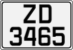 License plate of Norway, Trailers, motorcycles, special vehicles