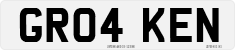 License plate of the United Kingdom, 2001 year system