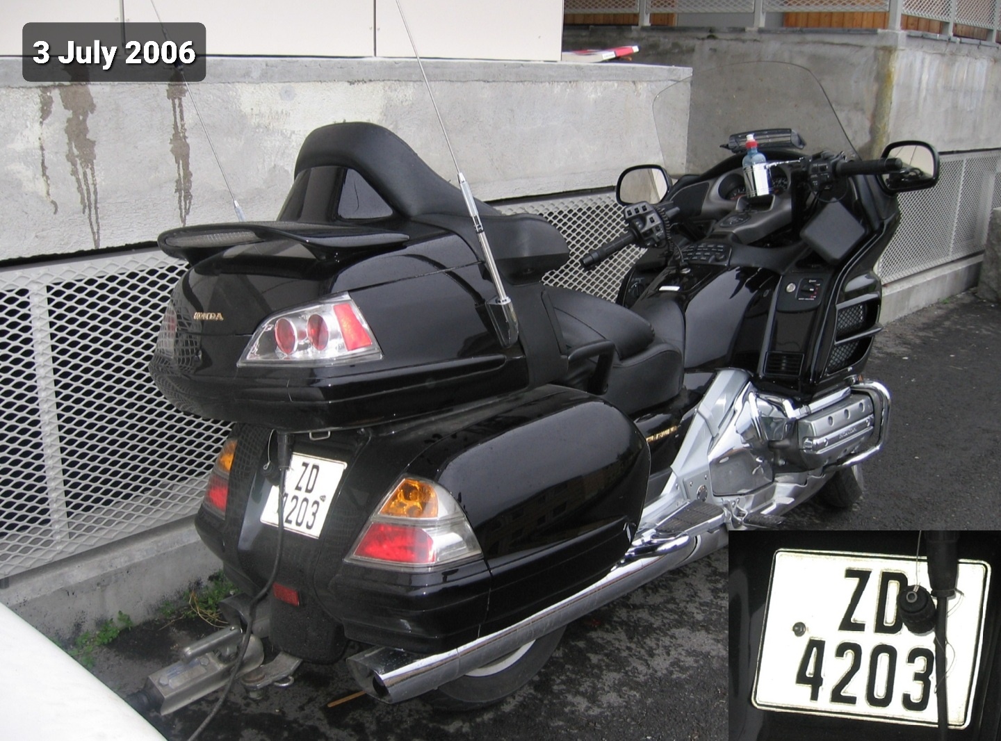 ZD 4203, Honda Gold Wing 5th gen GL1800 (SC47), 2001–2017