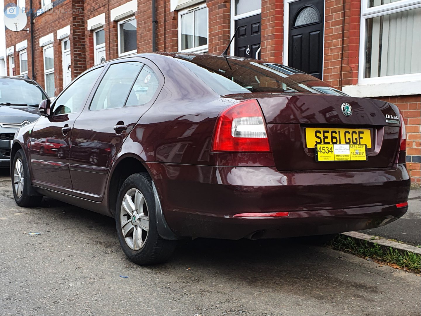 SE61GGF, Skoda Octavia 2nd gen Liftback (A5/1Z3), facelift, 2009–2013