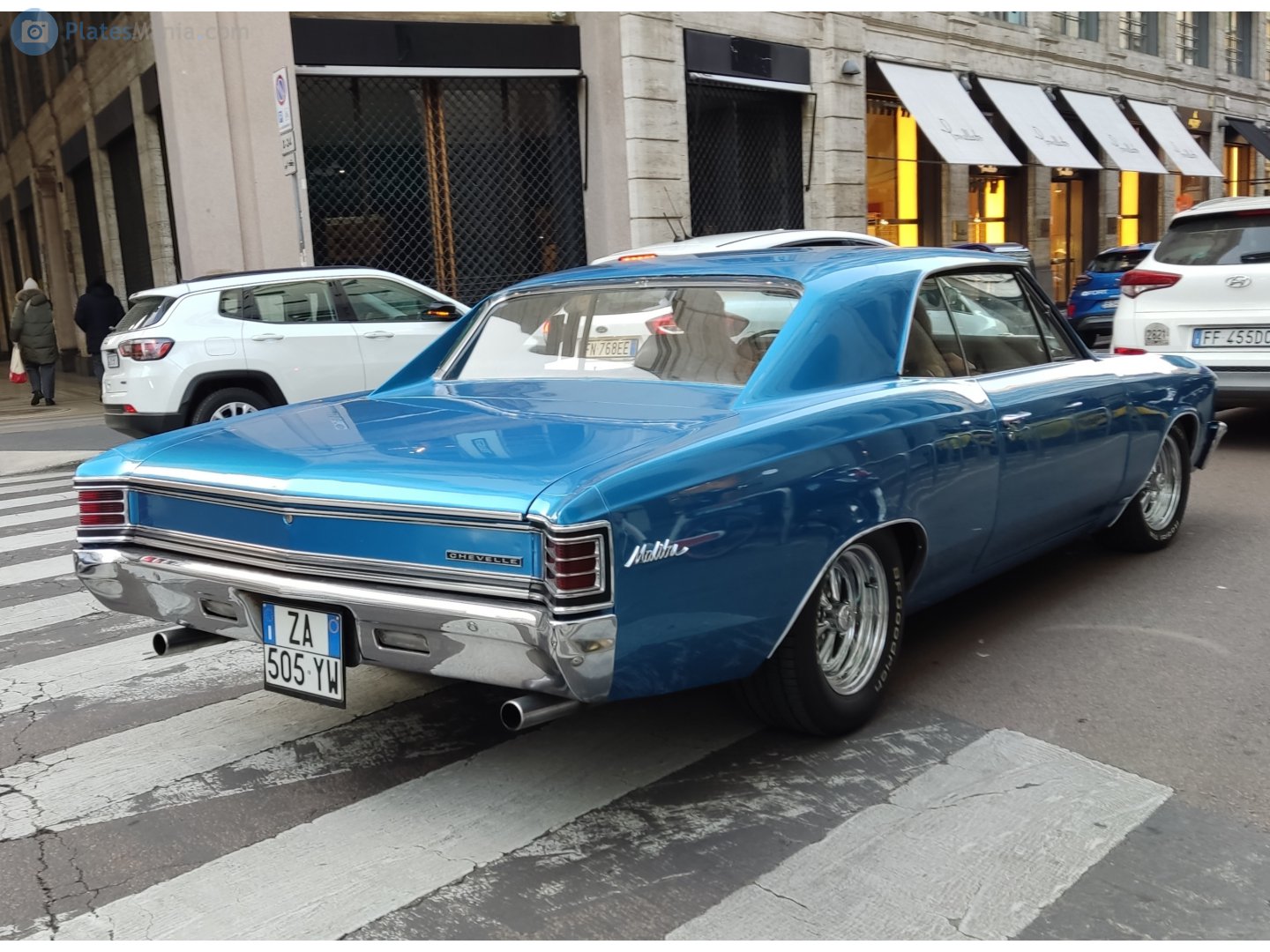 ZA 505 YW, Chevrolet Chevelle 1st gen 1966 2-door Hardtop (17/37; A-body), 2nd facelift, 1965–1966