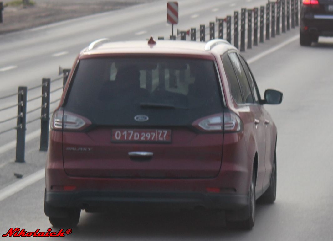 017 D 297 77, Ford Galaxy 3rd gen (CK; CD390), 2015–2023