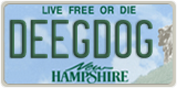 New Hampshire, Vanity Plates