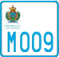 License plate of San Marino, Motorcycles