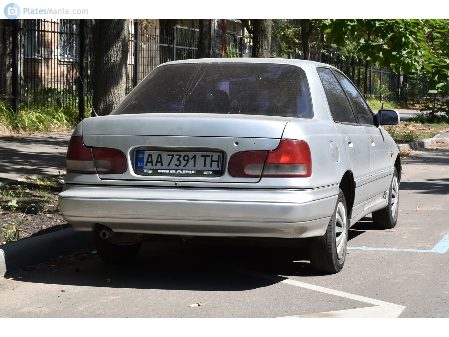 AA 7391 TH, Hyundai Lantra 1st gen (J1), facelift, 1993–1995
