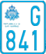 License plate of San Marino, Scooters