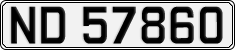 License plate of Norway, Cars