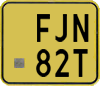 License plate of the Netherlands, Scooters