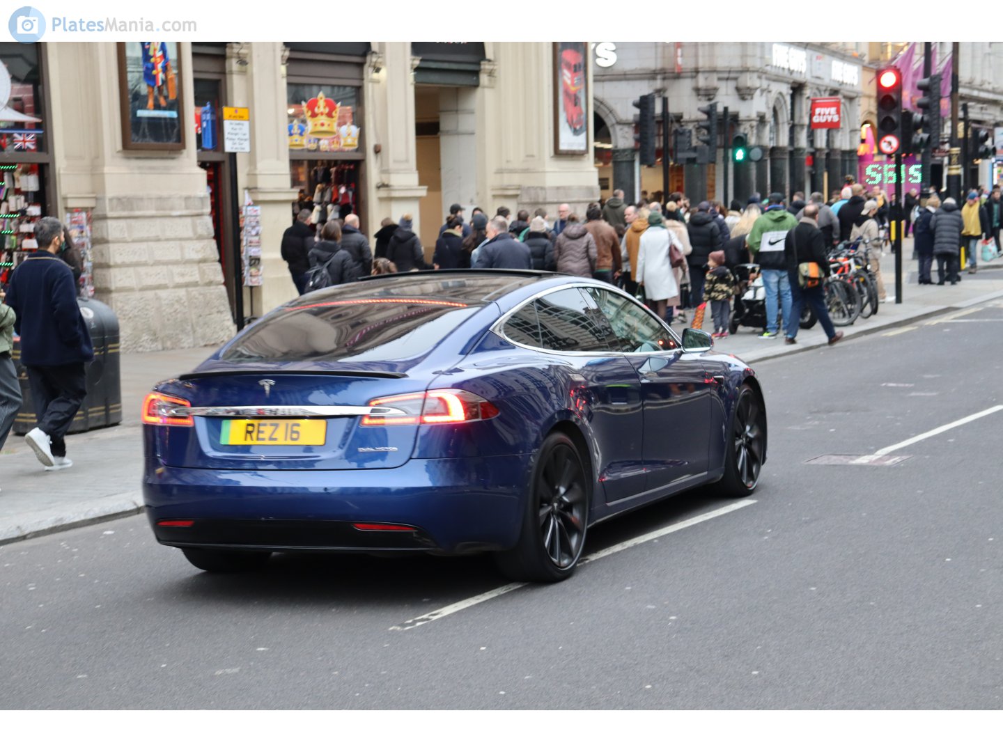 REZ16, Tesla Model S 1st gen (5YJS), 2012–