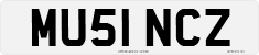 License plate of the United Kingdom, 2001 year system