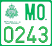 License plate of San Marino, Special vehicles (1234)