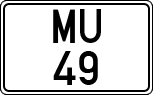 License plates of Spain, 1900 year series
