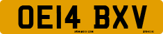 License plate of the United Kingdom, 2001 year system