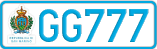 License plate of San Marino, Vanity Plates