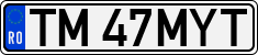 License plate of Romania, Regular plates
