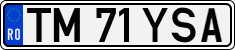 License plate of Romania, Regular plates