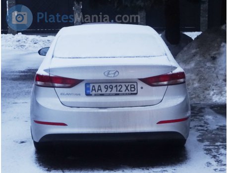 AA 9912 XB, Hyundai Elantra