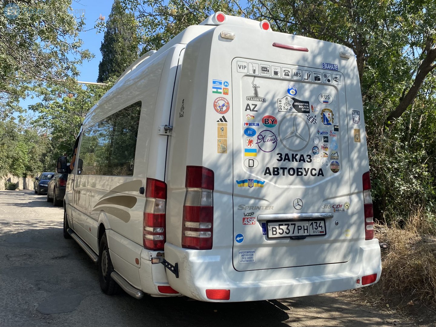 в 537 рн 134, Mercedes-Benz Sprinter 2nd gen (W906), 2006–2013