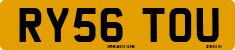 License plate of the United Kingdom, 2001 year system