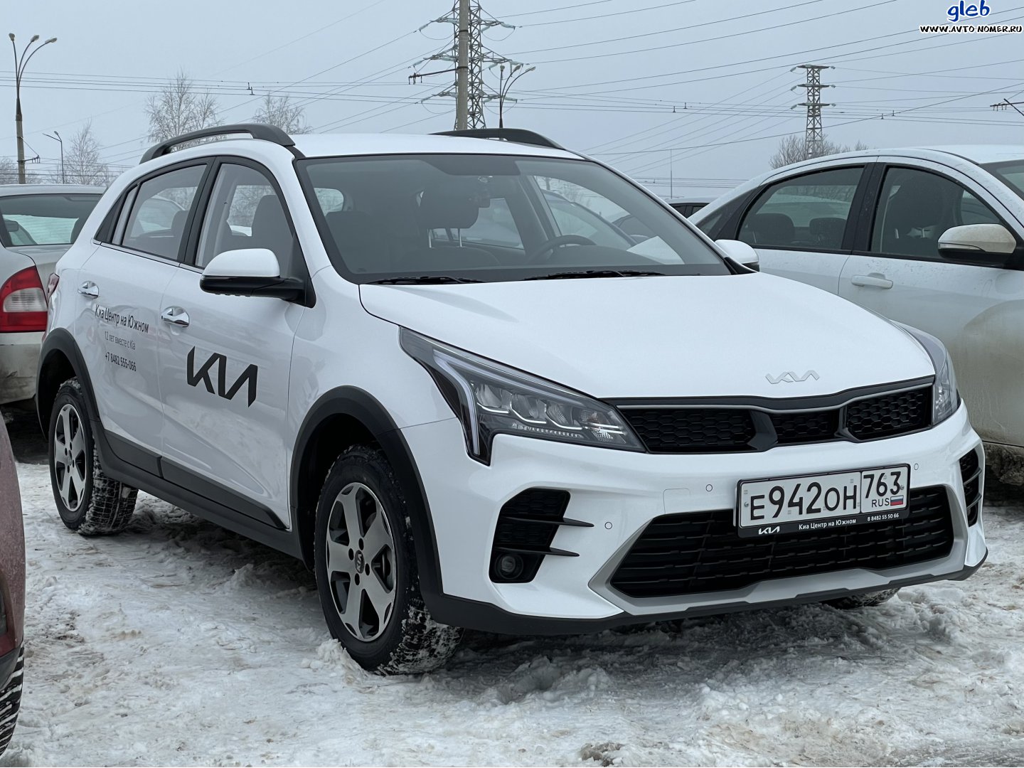 е 942 он 763, Kia Rio 4th gen X Hatch (FB; CIS-market), facelift, 2020–2022  (Solaris KRX for RU-market since 2024)