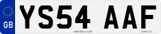 License plate of the United Kingdom, 2001 year system