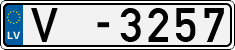 License plate of Latvia, Trailers