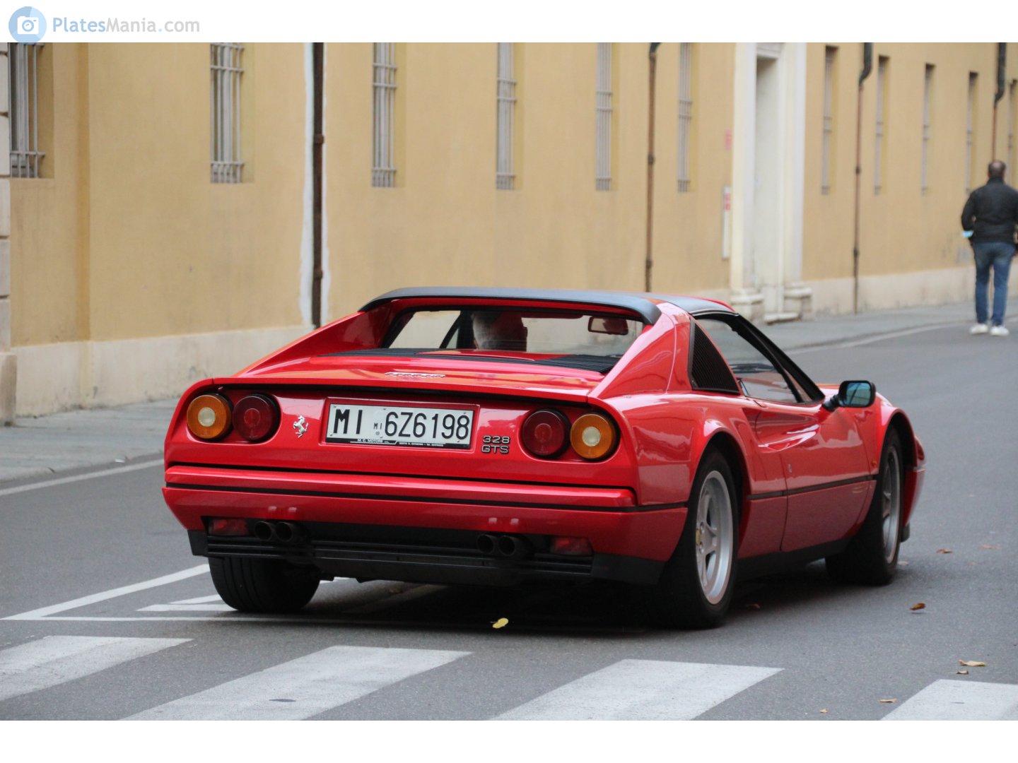 MI 6Z6198, Ferrari 328 1st gen (GTS) Targa (F106), 1985–1989