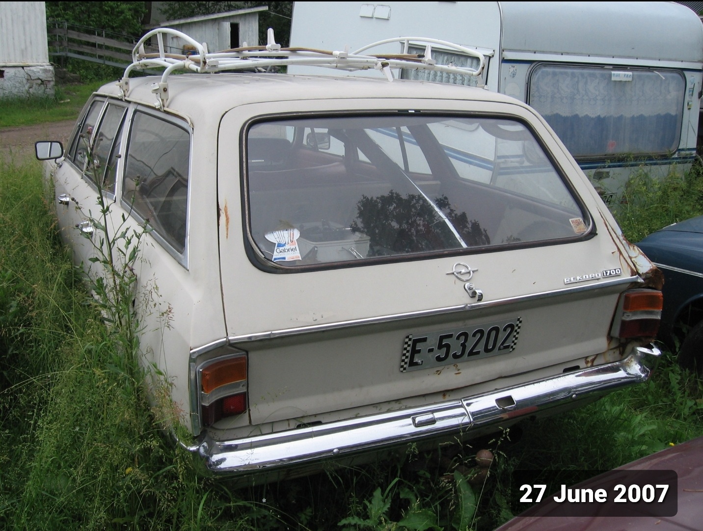 E-53202, Opel Rekord 3rd gen 5-door Caravan (C), 1967–1971