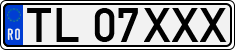 License plate of Romania, Regular plates