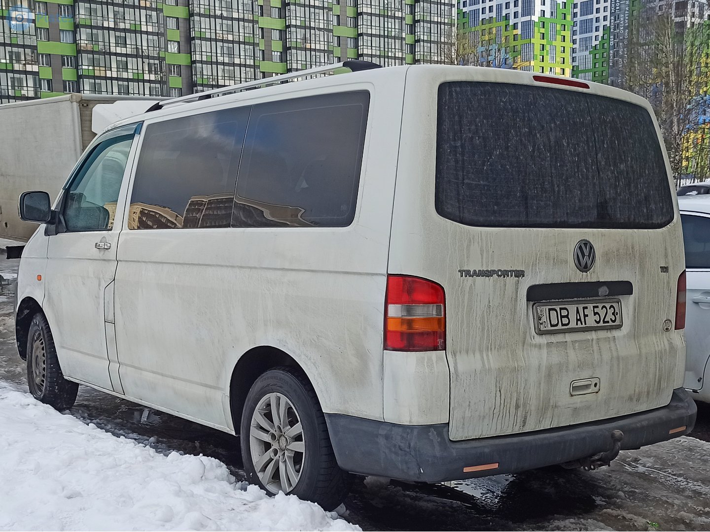 DB AF 523, Volkswagen Transporter 5th gen Van (T5) (7E/7H), 2003–2009