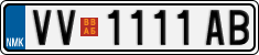 License plate of North Macedonia, Regular plates (2012)