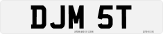 License plate of the United Kingdom, 1963 year system