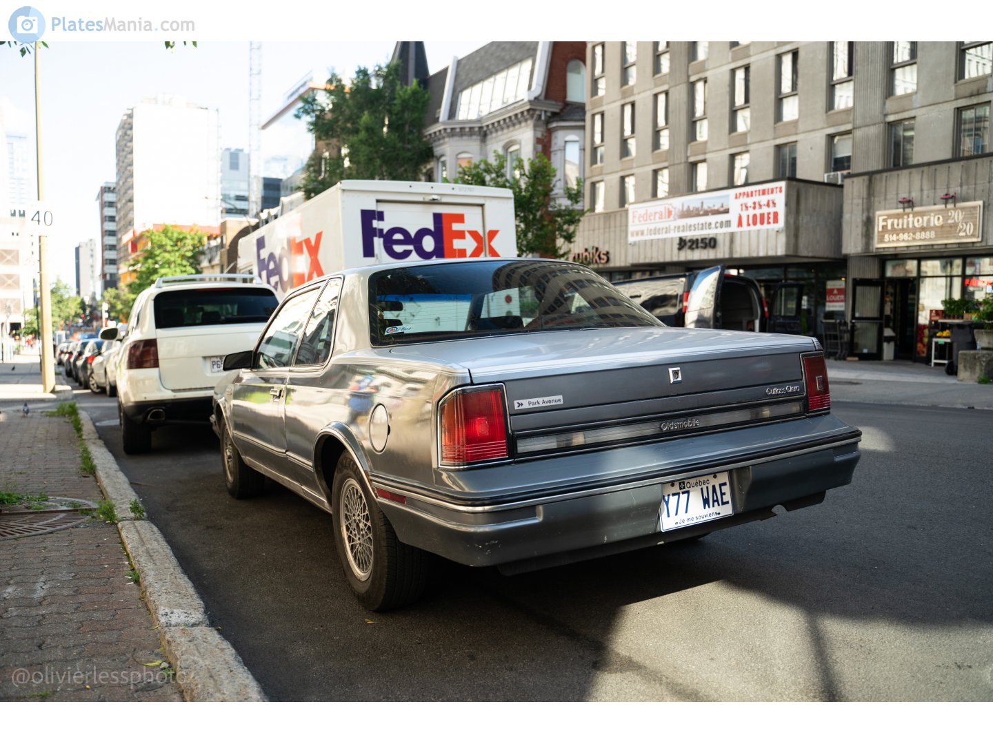 Y77 WAE, Oldsmobile Cutlass 5th gen Ciera Coupe, 4th facelift, 1984–1996